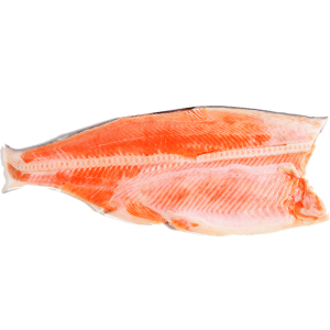 Teien - Filete de Trucha c/ piel, espinas y sal