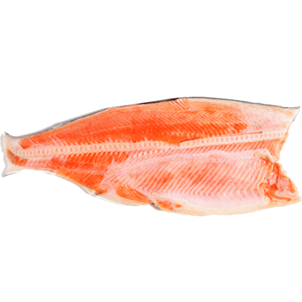 Teien - Filete de Trucha c/ piel, espinas y sal